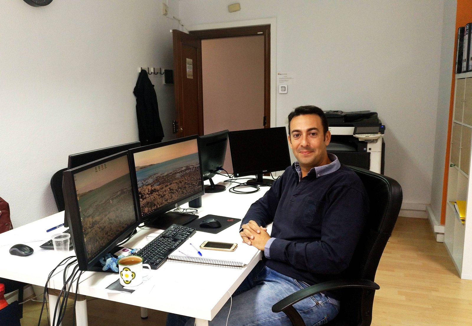 Francisco Pérez, ingeniero reconvertido en informático