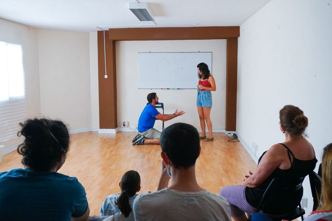 Un taller de impro intensivo impartido por Rafa frías